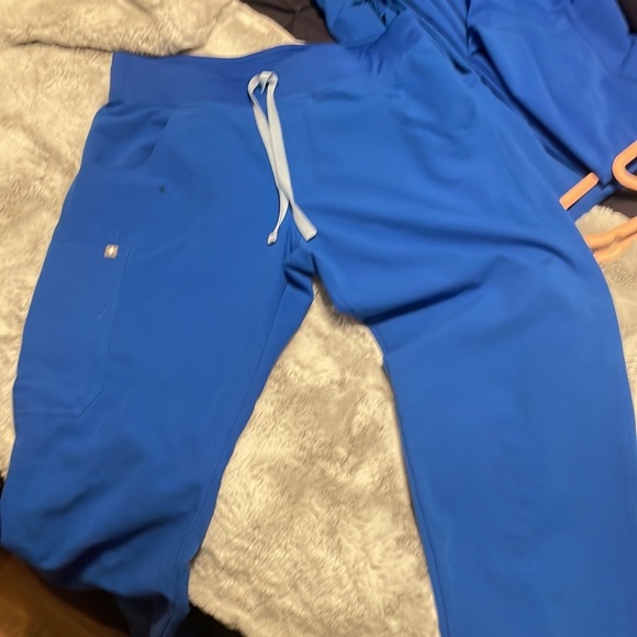 Figs royal blue scrub bottoms - Picture 2 of 4